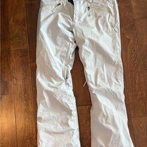 White Snow Pants women’s XL